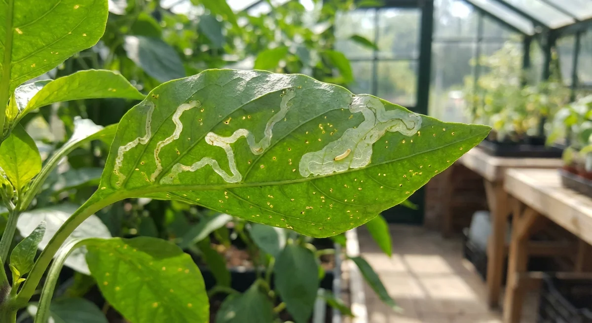 Tomatenminierfliege (Liriomyza bryoniae) in typischer Umgebung – Befall erkennen und bekämpfen