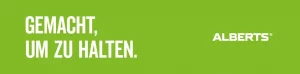 Logo des Zaunherstellers Alberts