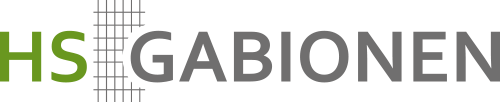 Logo des Gabionenherstellers HS Gabionen