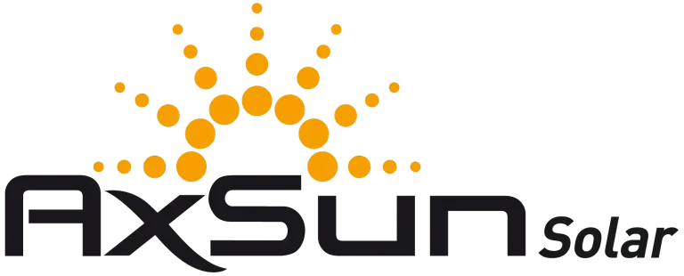 Logo des Solarherstellers AxSun Solar